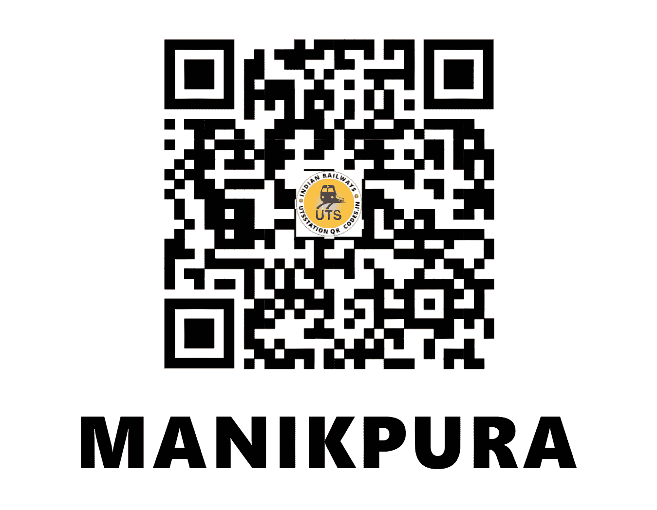 UTS QR Code for MANIKPURA - MAKP - NC (UTTAR PRADESH)